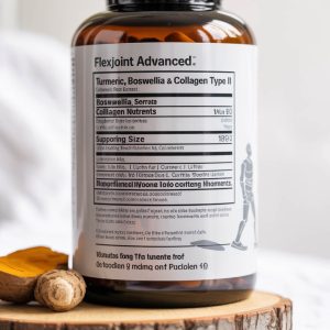 FlexJoint Advanced – Turmeric, Boswellia & Collagen Type II