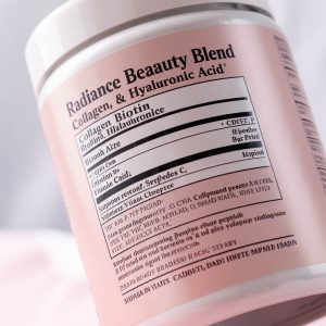 Supplement Facts - Radiance Beauty Blend – Collagen, Biotin & Hyaluronic Acid