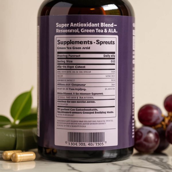 Super Antioxidant Blend – Resveratrol, Green Tea & ALA